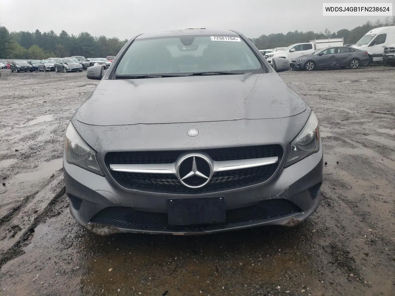 2015 Mercedes-Benz Cla 250 4Matic VIN: WDDSJ4GB1FN238624 Lot: 72501704