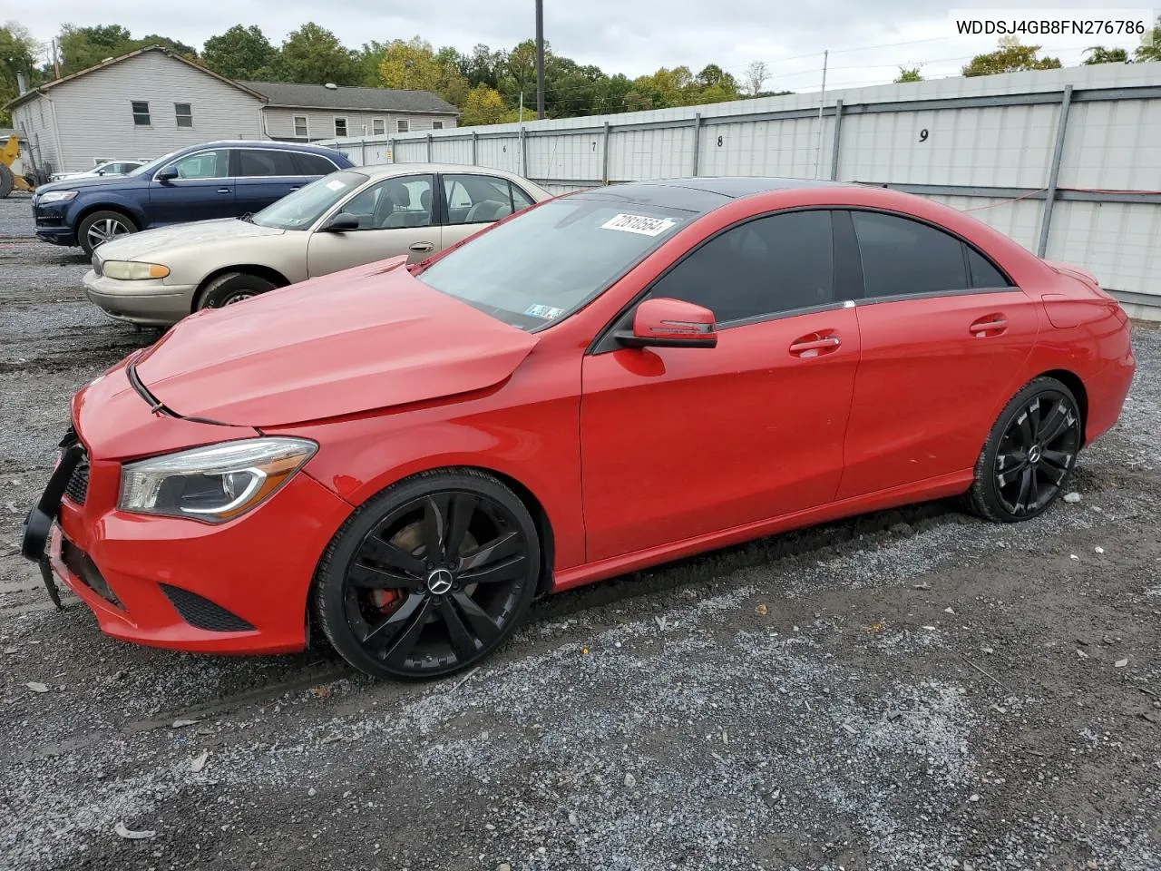 2015 Mercedes-Benz Cla 250 4Matic VIN: WDDSJ4GB8FN276786 Lot: 72810564