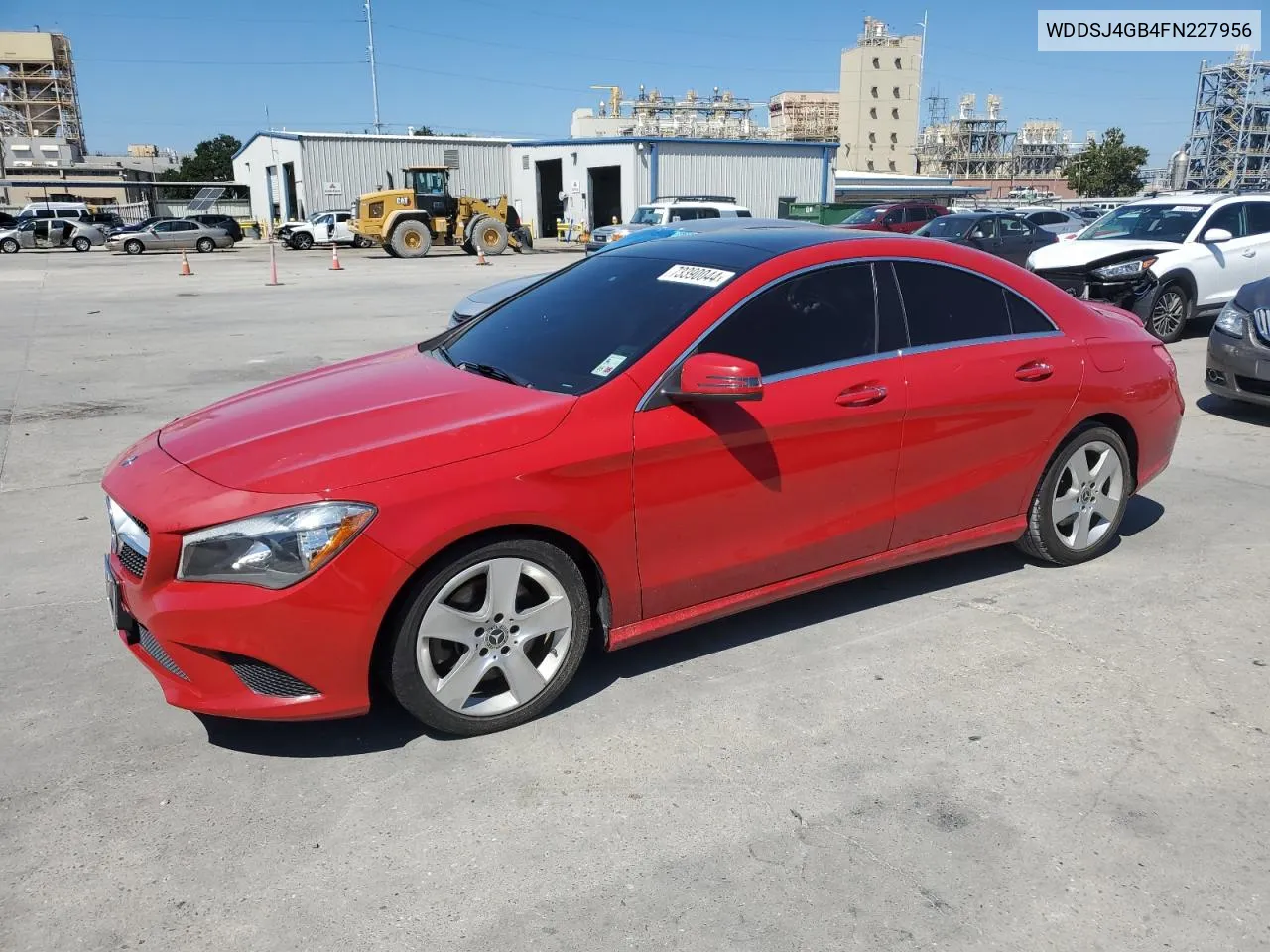 2015 Mercedes-Benz Cla 250 4Matic VIN: WDDSJ4GB4FN227956 Lot: 73390044