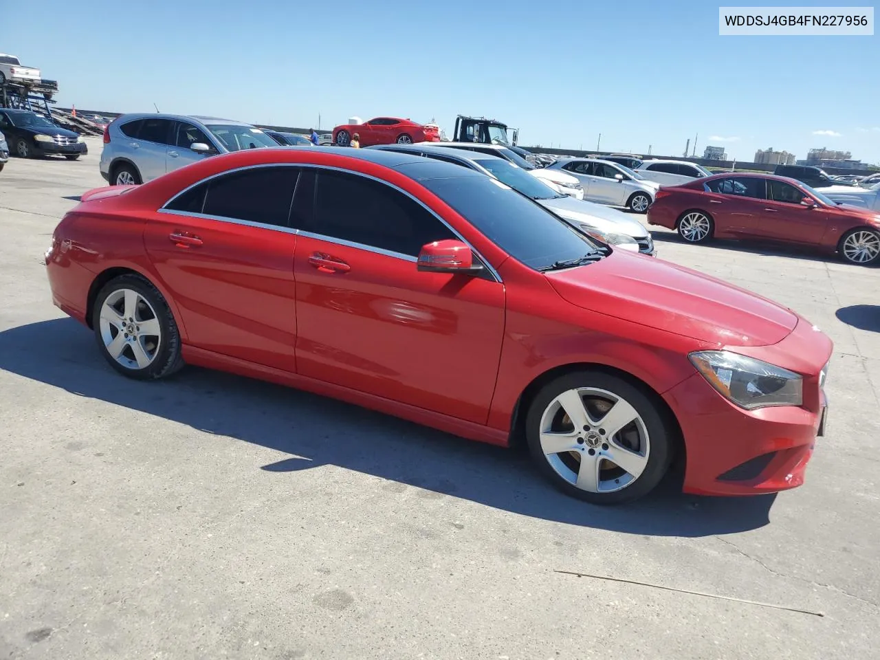 2015 Mercedes-Benz Cla 250 4Matic VIN: WDDSJ4GB4FN227956 Lot: 73390044