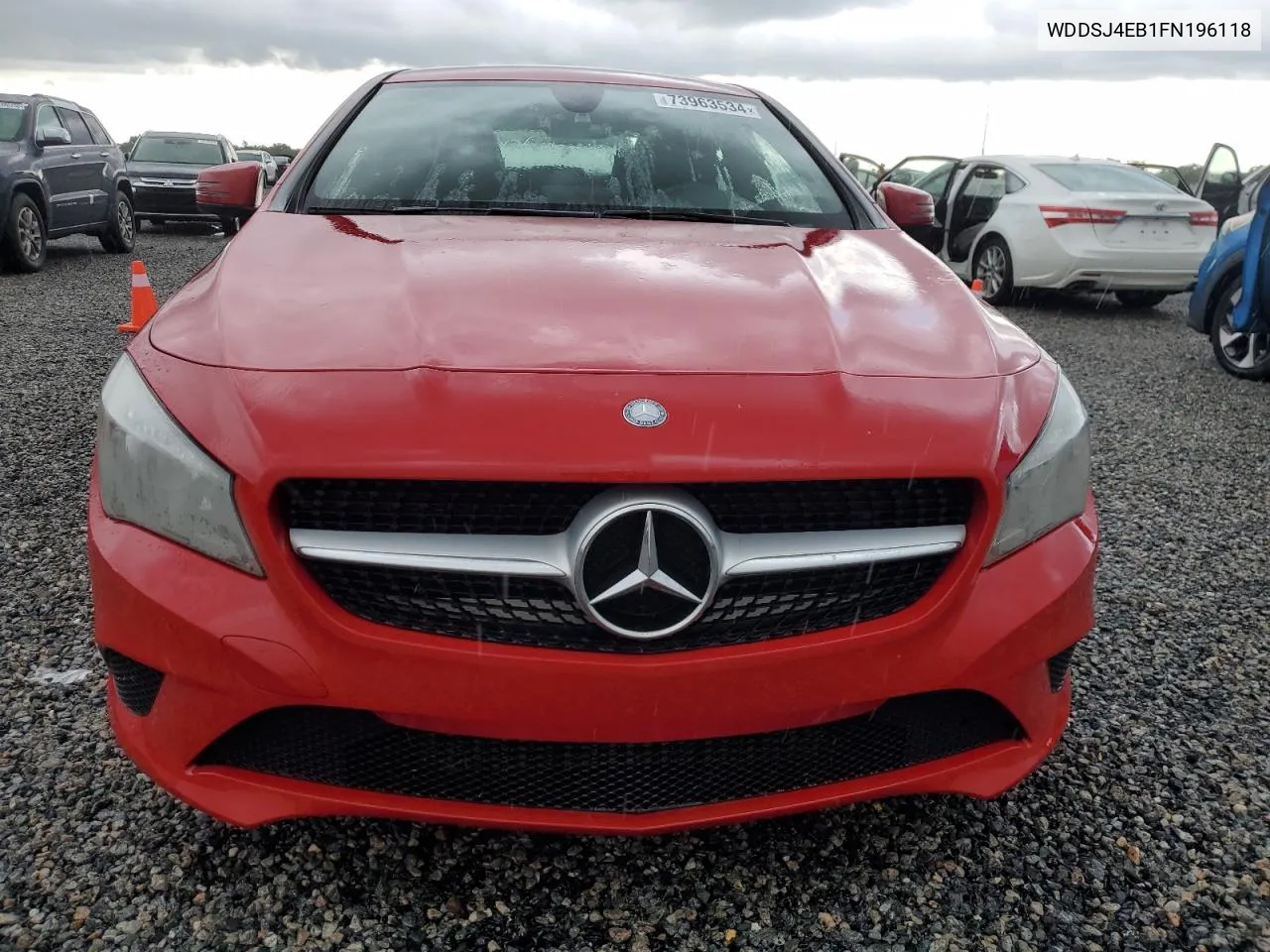 2015 Mercedes-Benz Cla 250 VIN: WDDSJ4EB1FN196118 Lot: 73963534