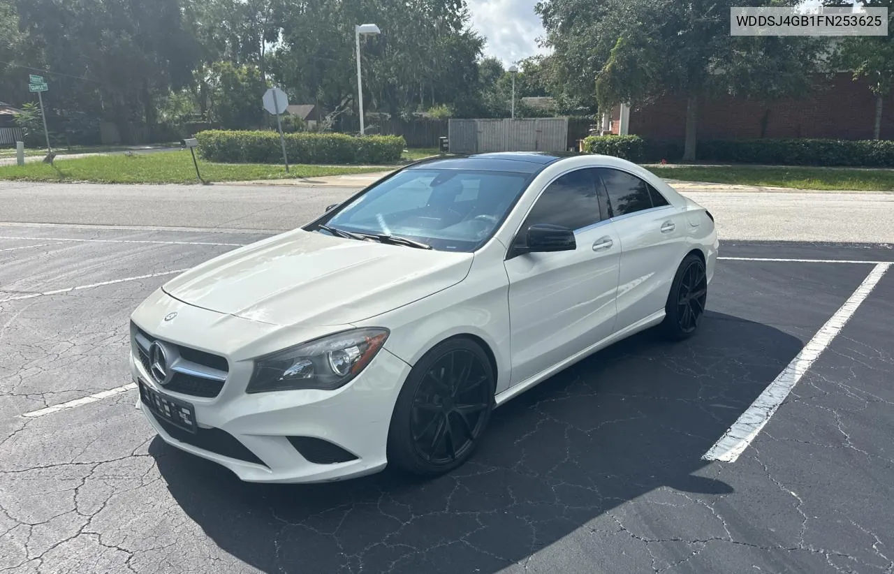 2015 Mercedes-Benz Cla 250 4Matic VIN: WDDSJ4GB1FN253625 Lot: 73991784