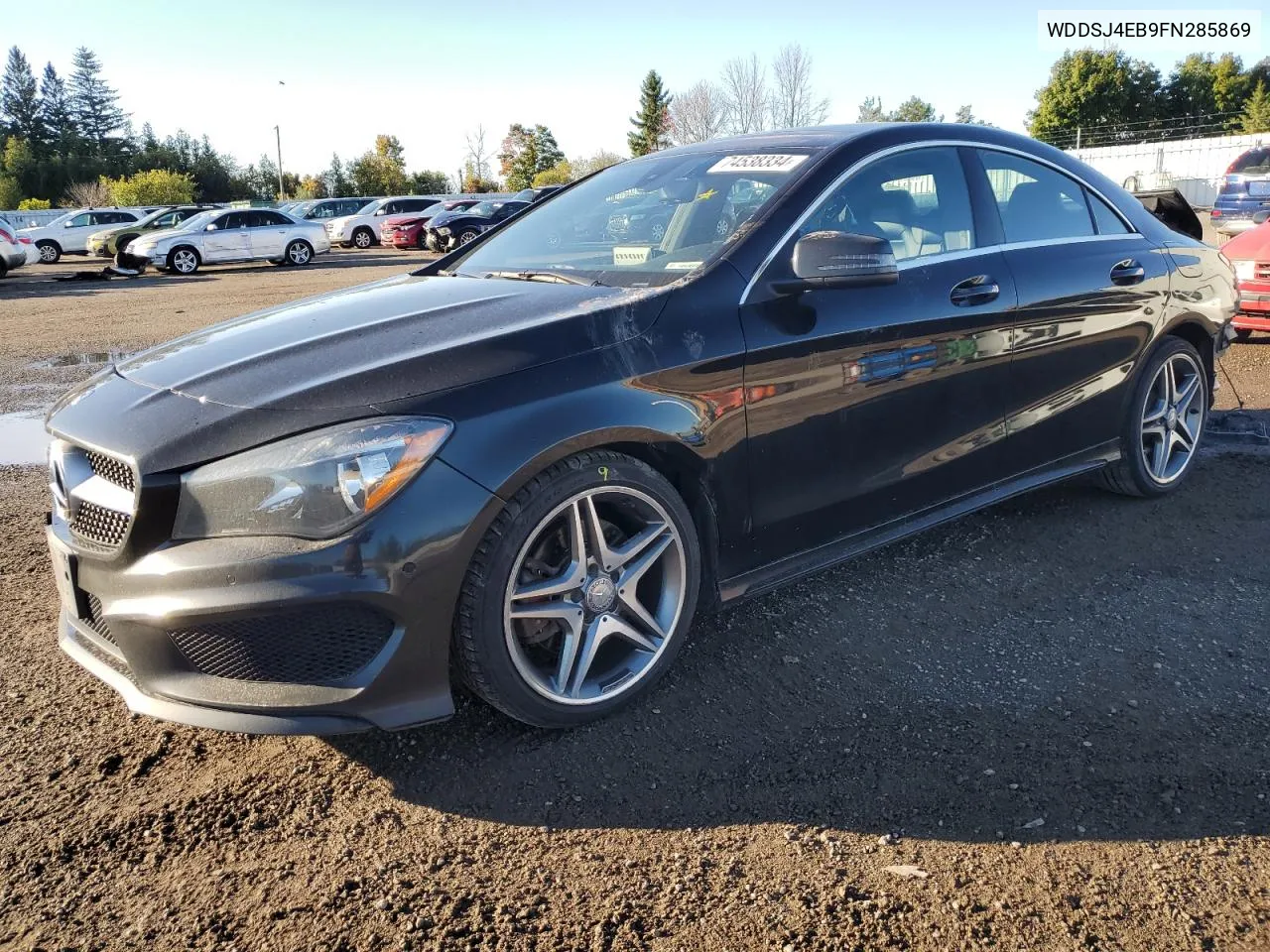 2015 Mercedes-Benz Cla 250 VIN: WDDSJ4EB9FN285869 Lot: 74538334