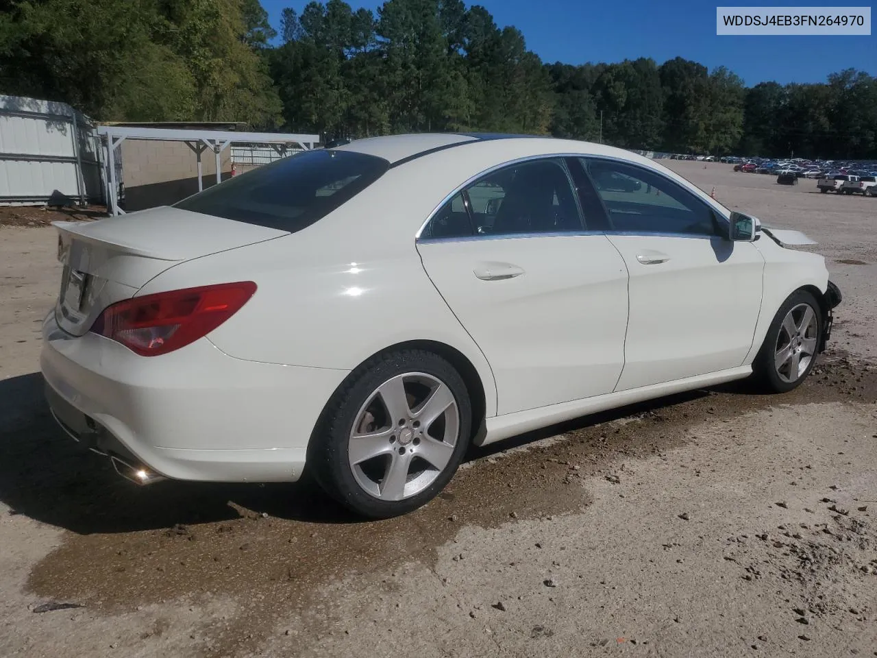 2015 Mercedes-Benz Cla 250 VIN: WDDSJ4EB3FN264970 Lot: 74573334