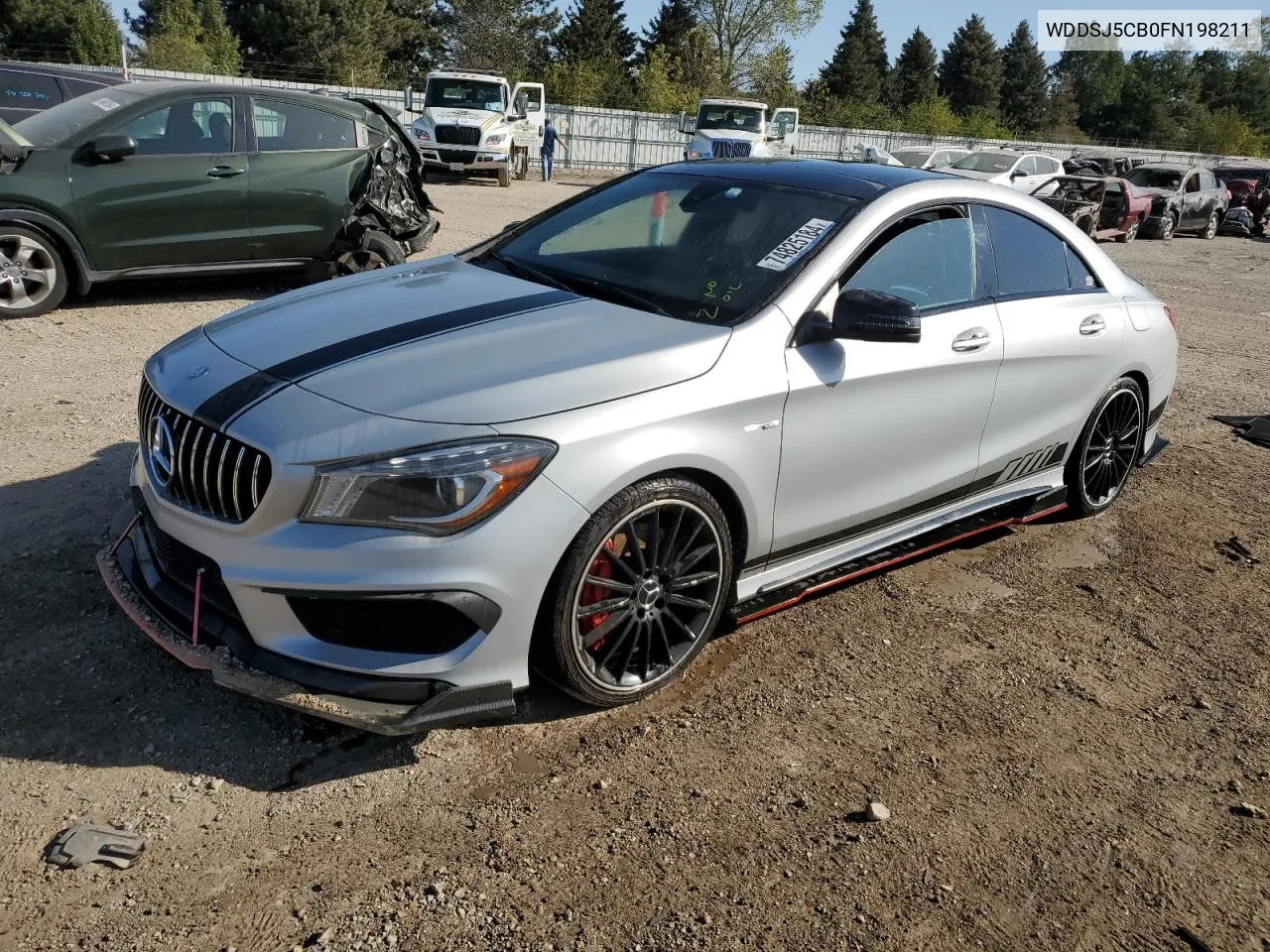 2015 Mercedes-Benz Cla 45 Amg VIN: WDDSJ5CB0FN198211 Lot: 74825184