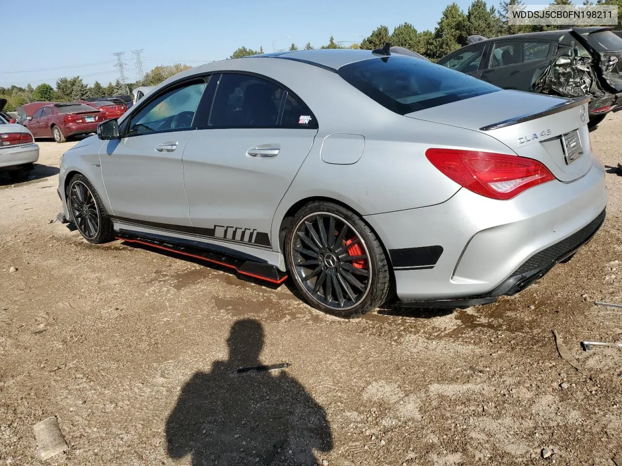 2015 Mercedes-Benz Cla 45 Amg VIN: WDDSJ5CB0FN198211 Lot: 74825184