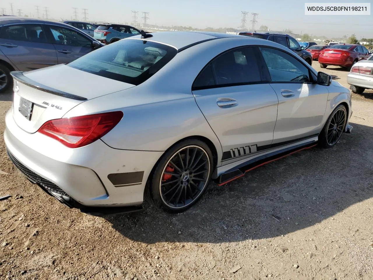 2015 Mercedes-Benz Cla 45 Amg VIN: WDDSJ5CB0FN198211 Lot: 74825184