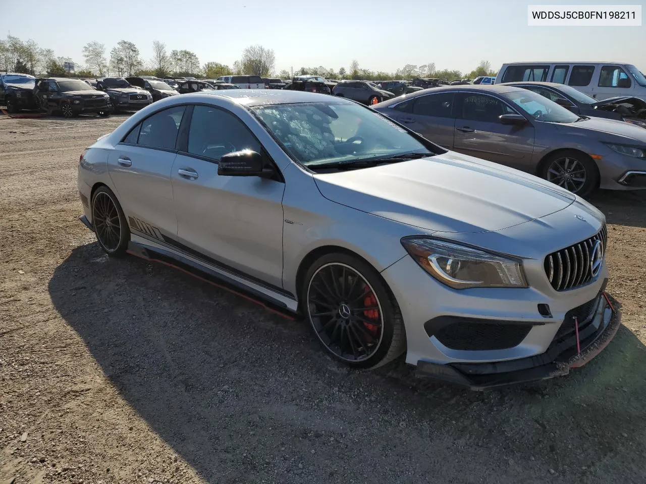 2015 Mercedes-Benz Cla 45 Amg VIN: WDDSJ5CB0FN198211 Lot: 74825184