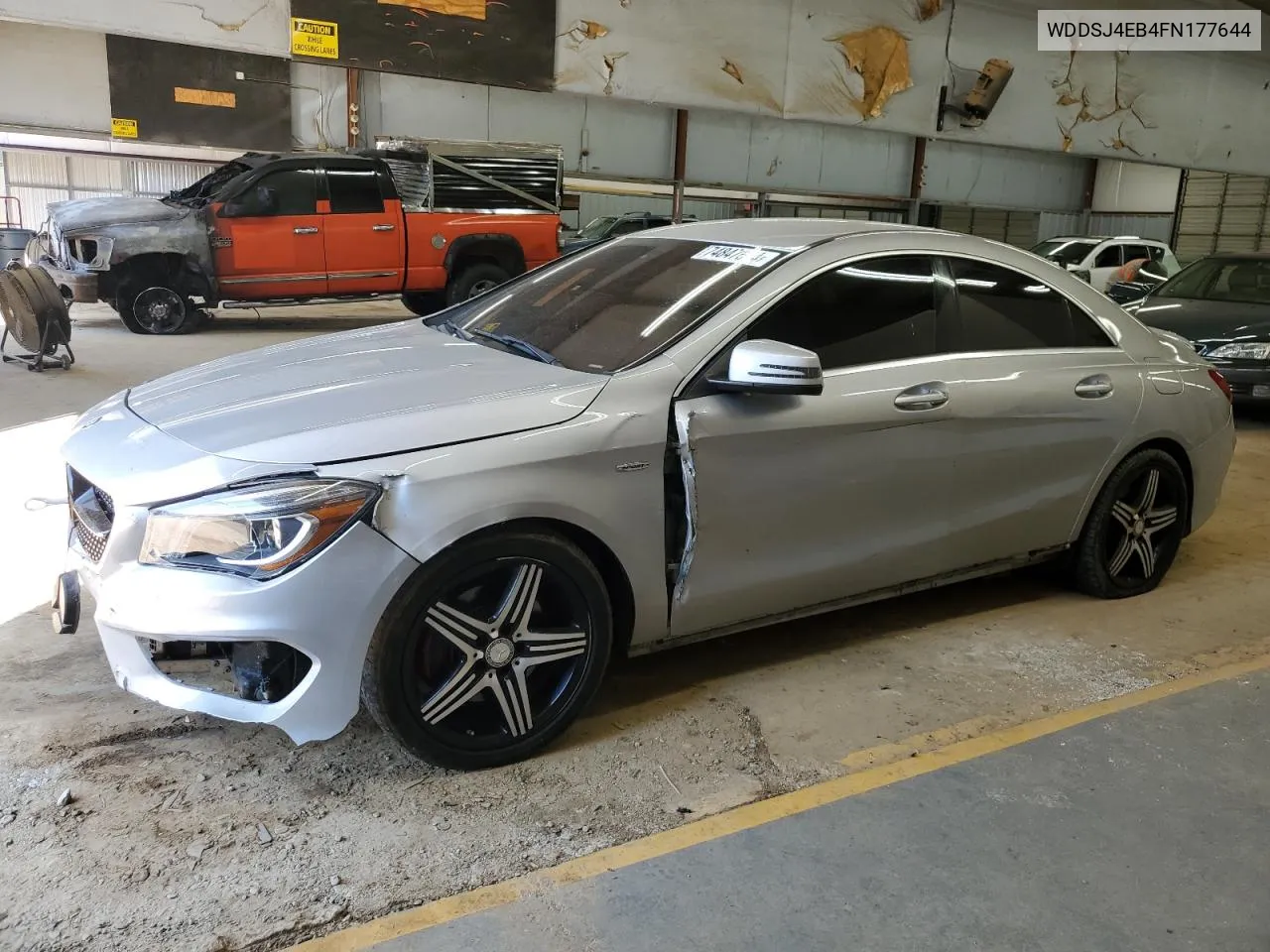 2015 Mercedes-Benz Cla 250 VIN: WDDSJ4EB4FN177644 Lot: 74847654