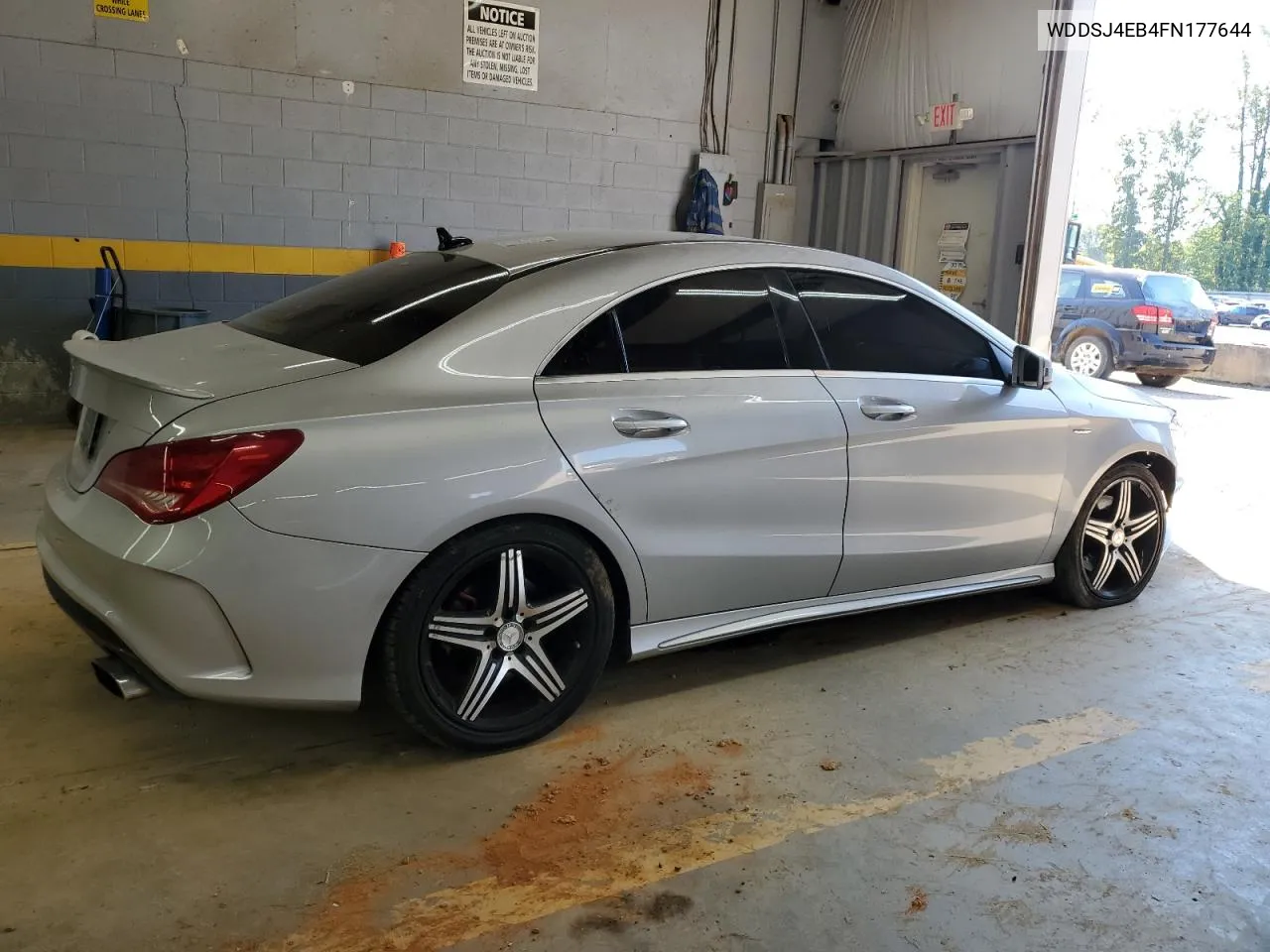 2015 Mercedes-Benz Cla 250 VIN: WDDSJ4EB4FN177644 Lot: 74847654