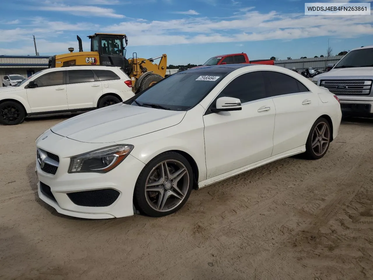 2015 Mercedes-Benz Cla 250 VIN: WDDSJ4EB4FN263861 Lot: 75183494