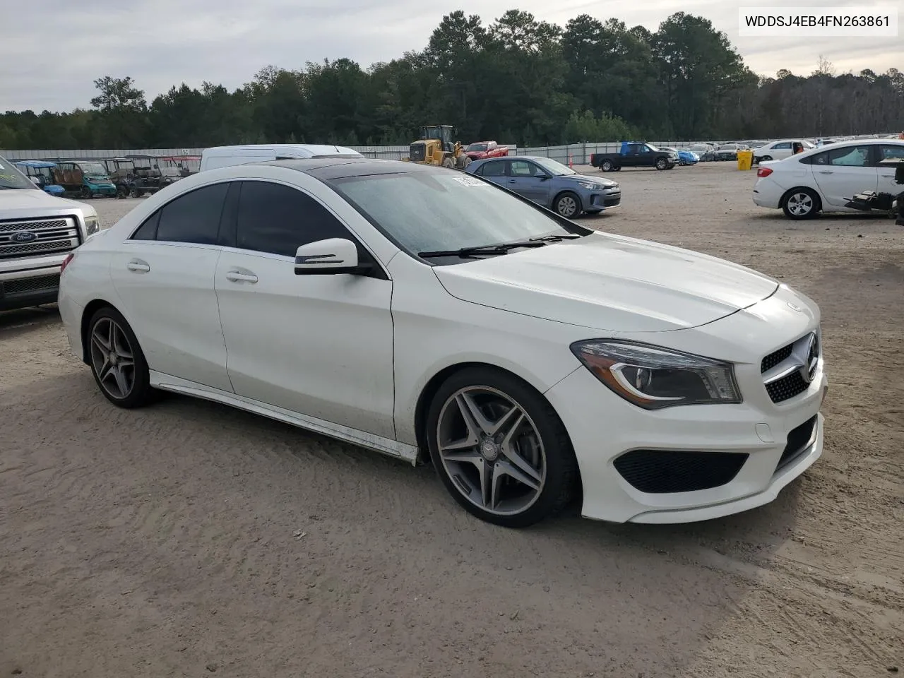 2015 Mercedes-Benz Cla 250 VIN: WDDSJ4EB4FN263861 Lot: 75183494