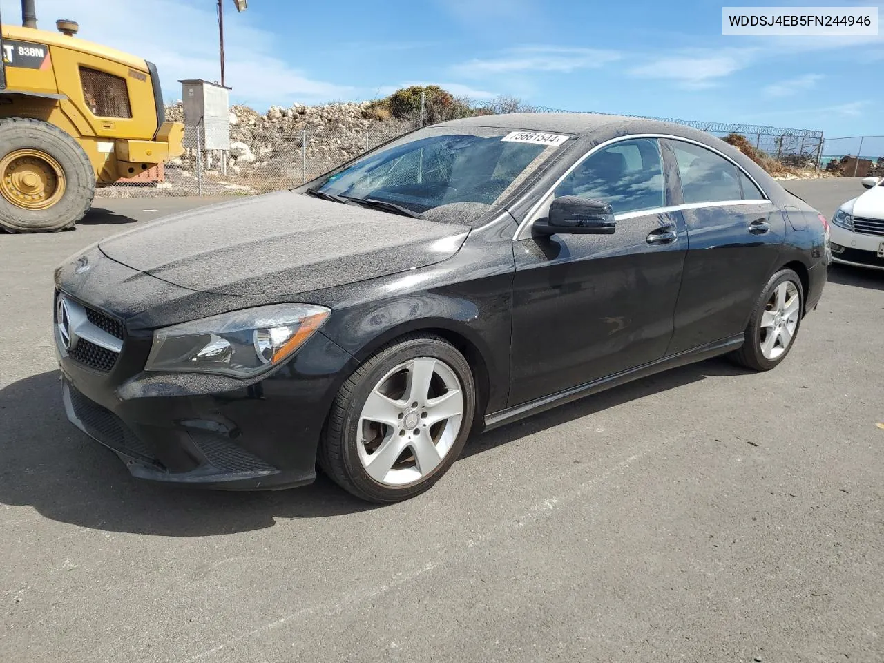 2015 Mercedes-Benz Cla 250 VIN: WDDSJ4EB5FN244946 Lot: 75661544