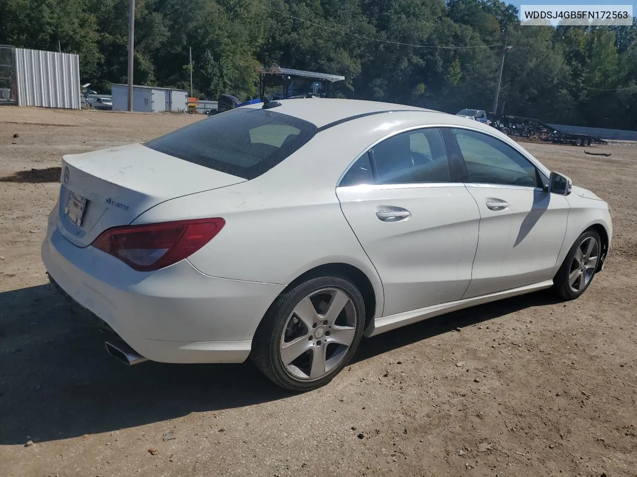 2015 Mercedes-Benz Cla 250 4Matic VIN: WDDSJ4GB5FN172563 Lot: 75685914