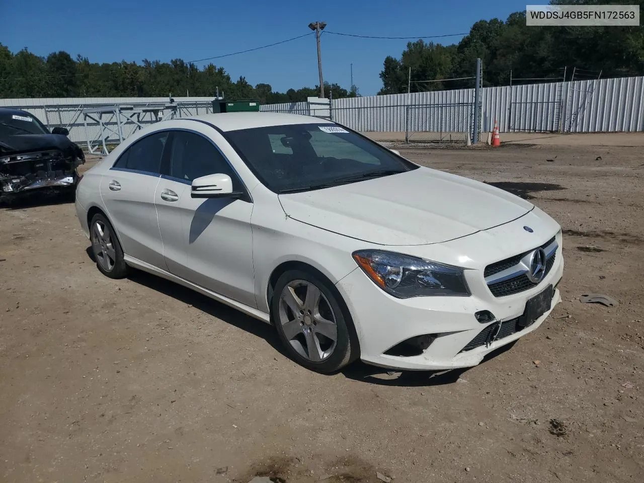 2015 Mercedes-Benz Cla 250 4Matic VIN: WDDSJ4GB5FN172563 Lot: 75685914