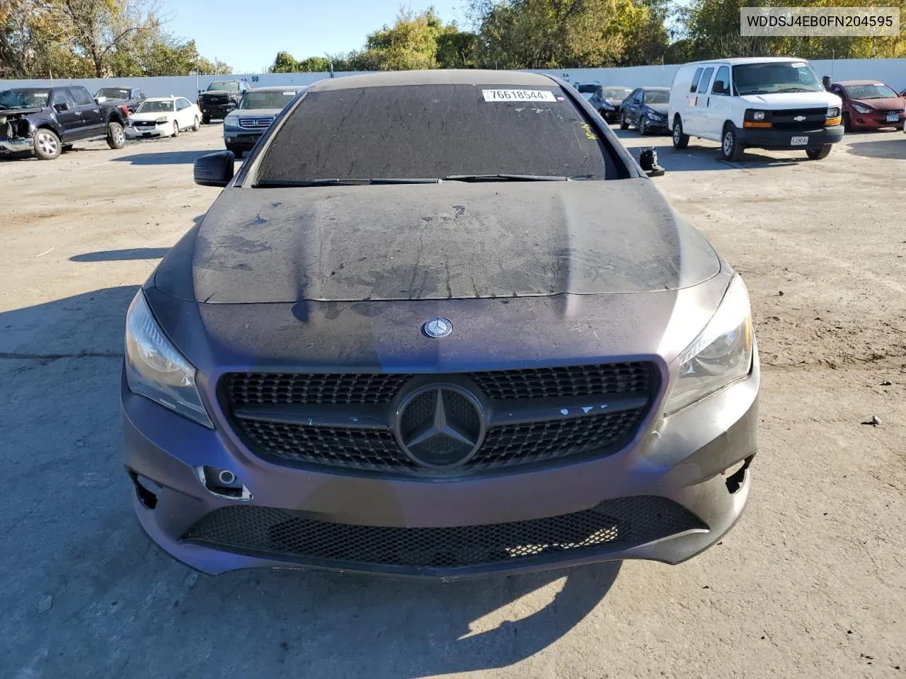 2015 Mercedes-Benz Cla 250 VIN: WDDSJ4EB0FN204595 Lot: 76618544