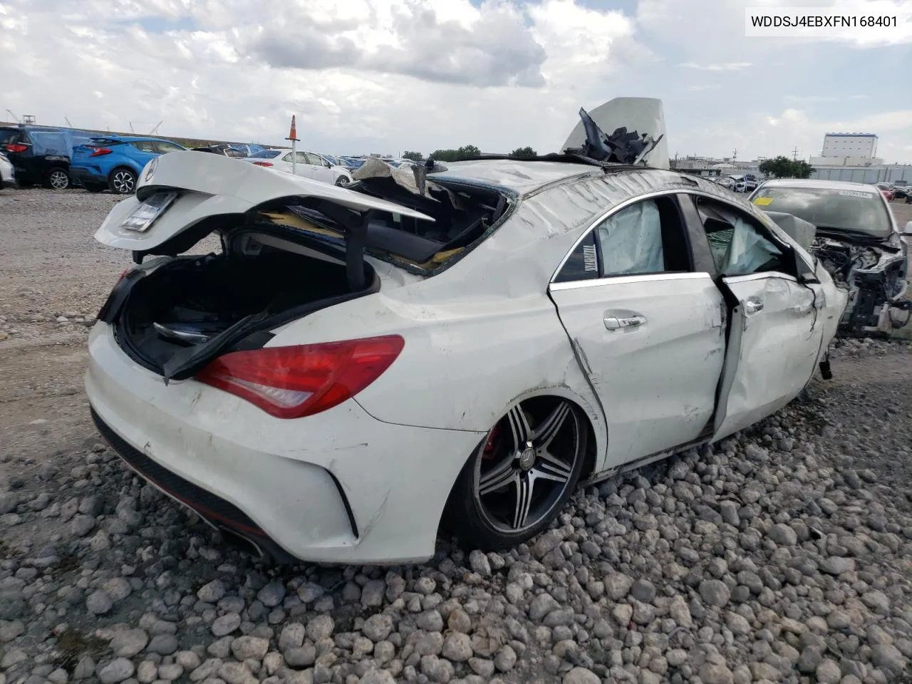 2015 Mercedes-Benz Cla 250 VIN: WDDSJ4EBXFN168401 Lot: 76720724