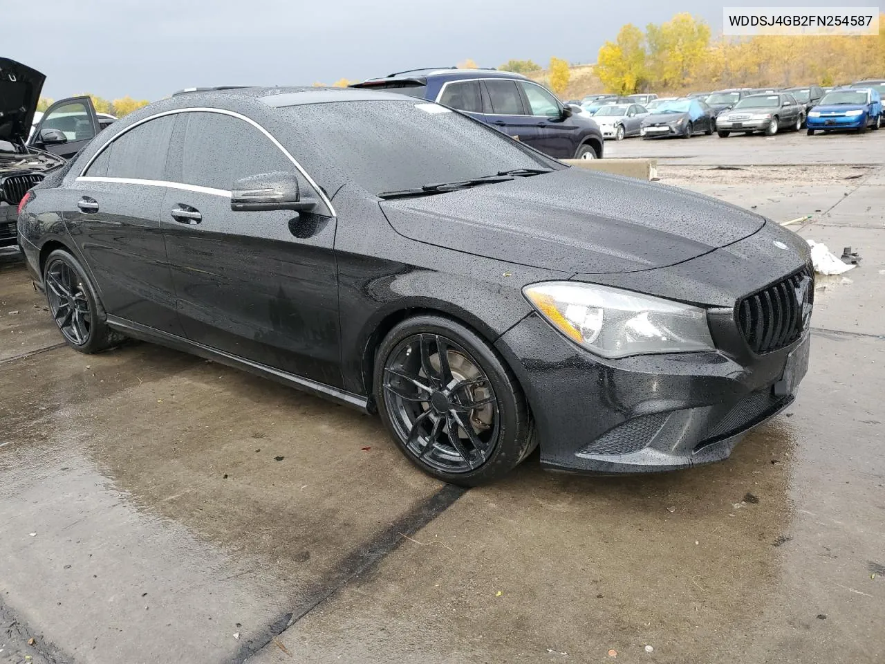 2015 Mercedes-Benz Cla 250 4Matic VIN: WDDSJ4GB2FN254587 Lot: 77030364