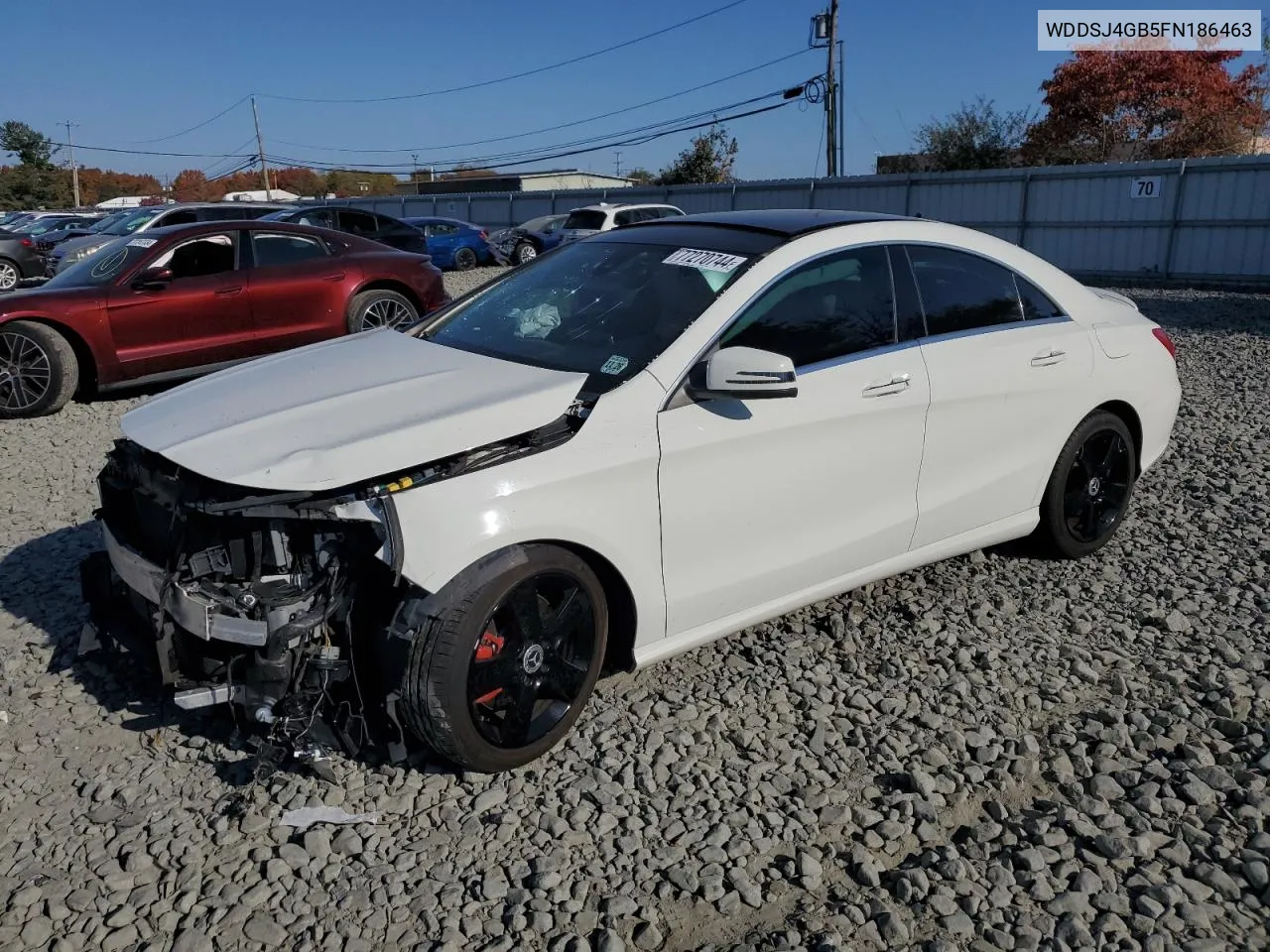 2015 Mercedes-Benz Cla 250 4Matic VIN: WDDSJ4GB5FN186463 Lot: 77270744