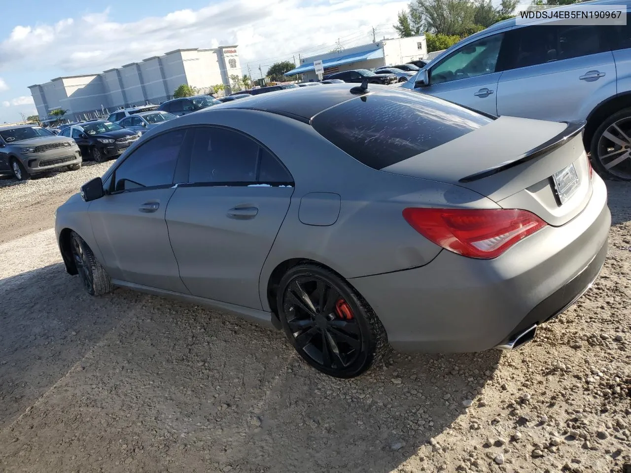 2015 Mercedes-Benz Cla 250 VIN: WDDSJ4EB5FN190967 Lot: 77750884