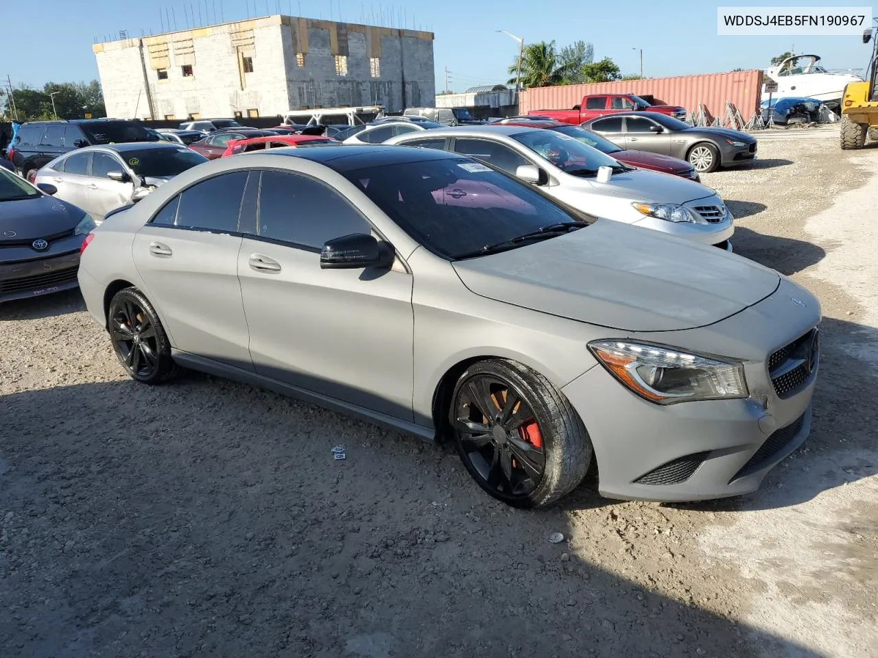 2015 Mercedes-Benz Cla 250 VIN: WDDSJ4EB5FN190967 Lot: 77750884