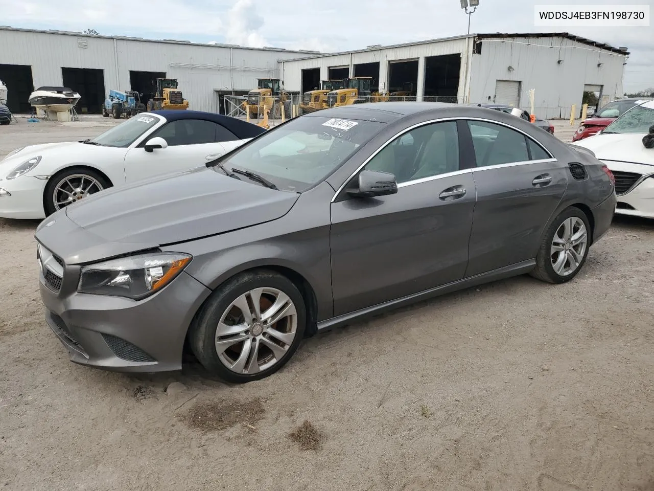 2015 Mercedes-Benz Cla 250 VIN: WDDSJ4EB3FN198730 Lot: 78074714