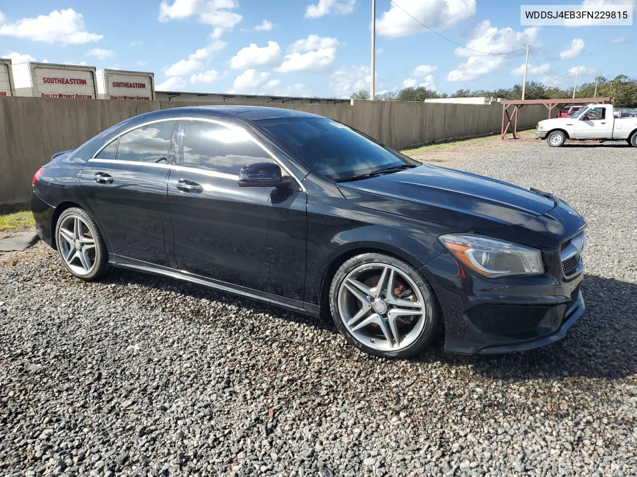 2015 Mercedes-Benz Cla 250 VIN: WDDSJ4EB3FN229815 Lot: 79159574