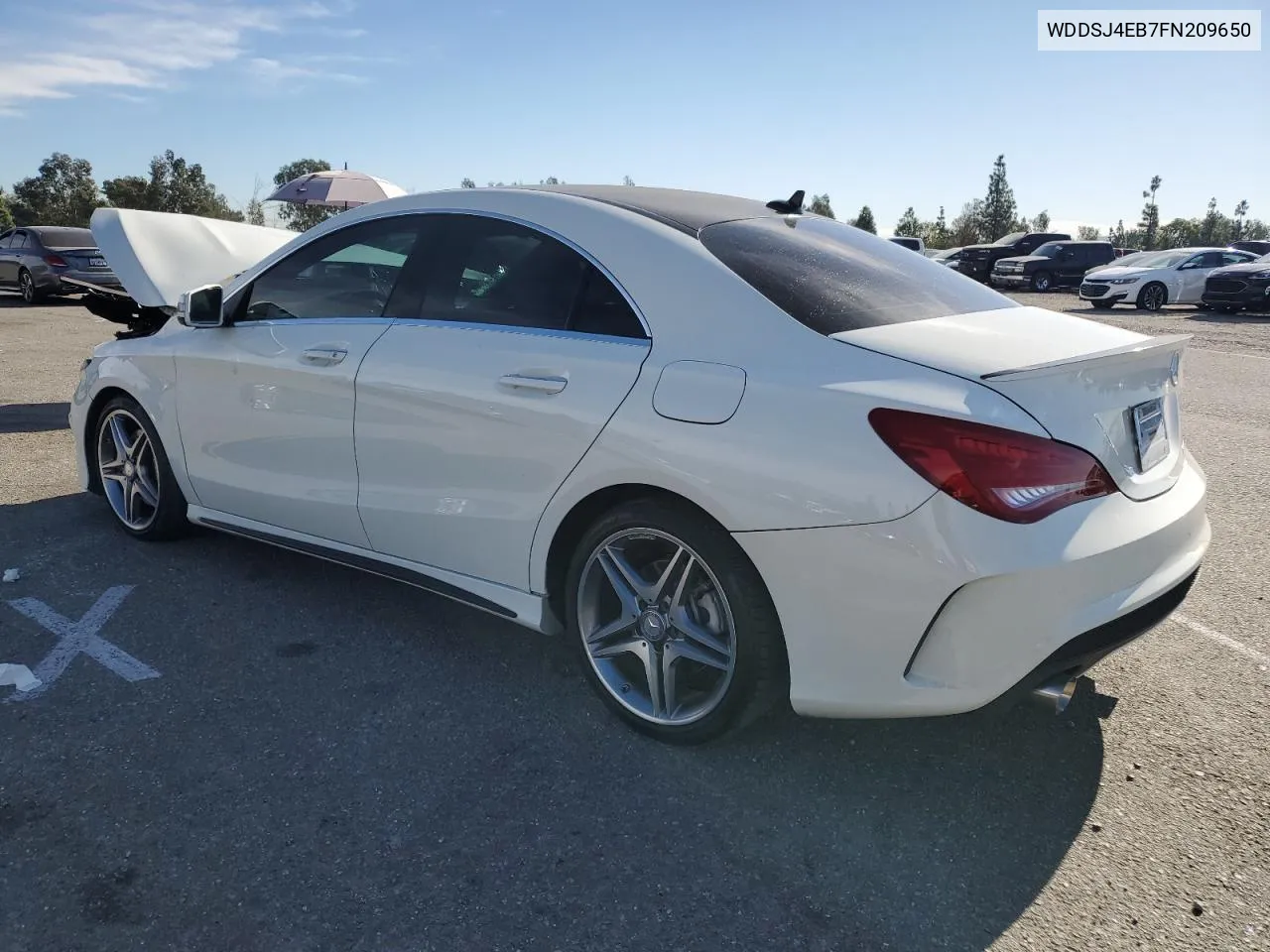 2015 Mercedes-Benz Cla 250 VIN: WDDSJ4EB7FN209650 Lot: 79343384