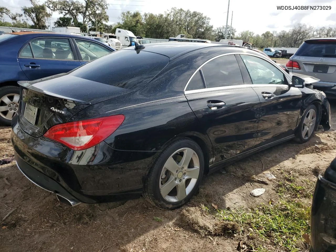 2015 Mercedes-Benz Cla 250 4Matic VIN: WDDSJ4GB8FN273029 Lot: 79345964