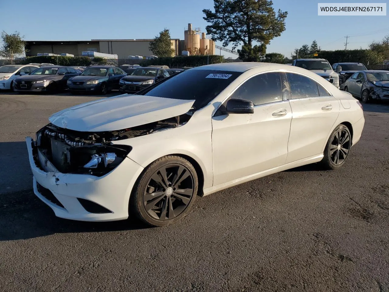 2015 Mercedes-Benz Cla 250 VIN: WDDSJ4EBXFN267171 Lot: 79672954