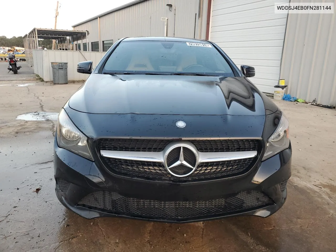 2015 Mercedes-Benz Cla 250 VIN: WDDSJ4EB0FN281144 Lot: 79970814