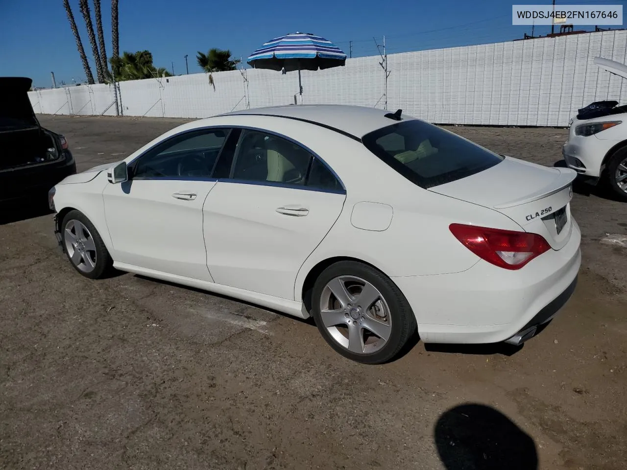 WDDSJ4EB2FN167646 2015 Mercedes-Benz Cla 250