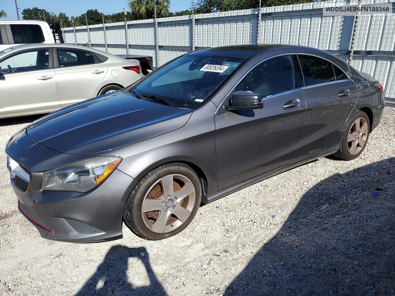 2015 Mercedes-Benz Cla 250 VIN: WDDSJ4EB6FN188368 Lot: 80926094