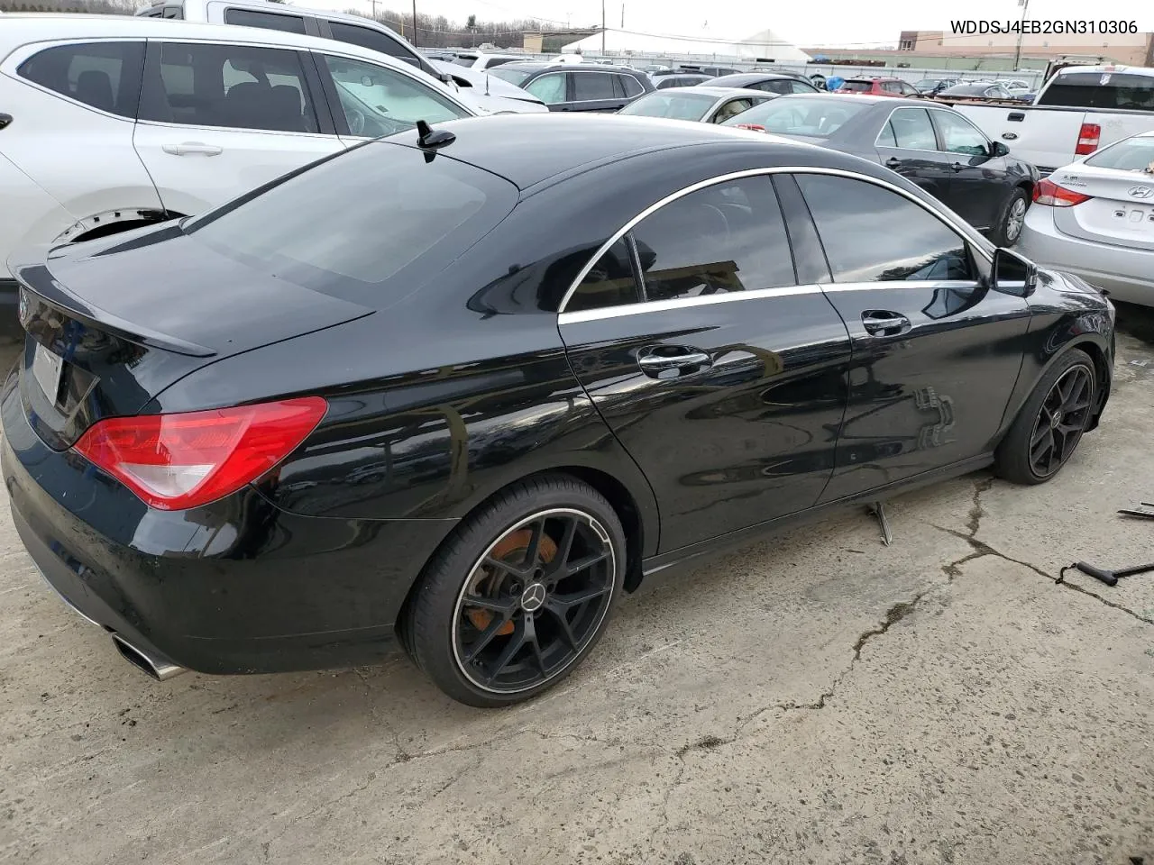 2016 Mercedes-Benz Cla 250 VIN: WDDSJ4EB2GN310306 Lot: 40919114