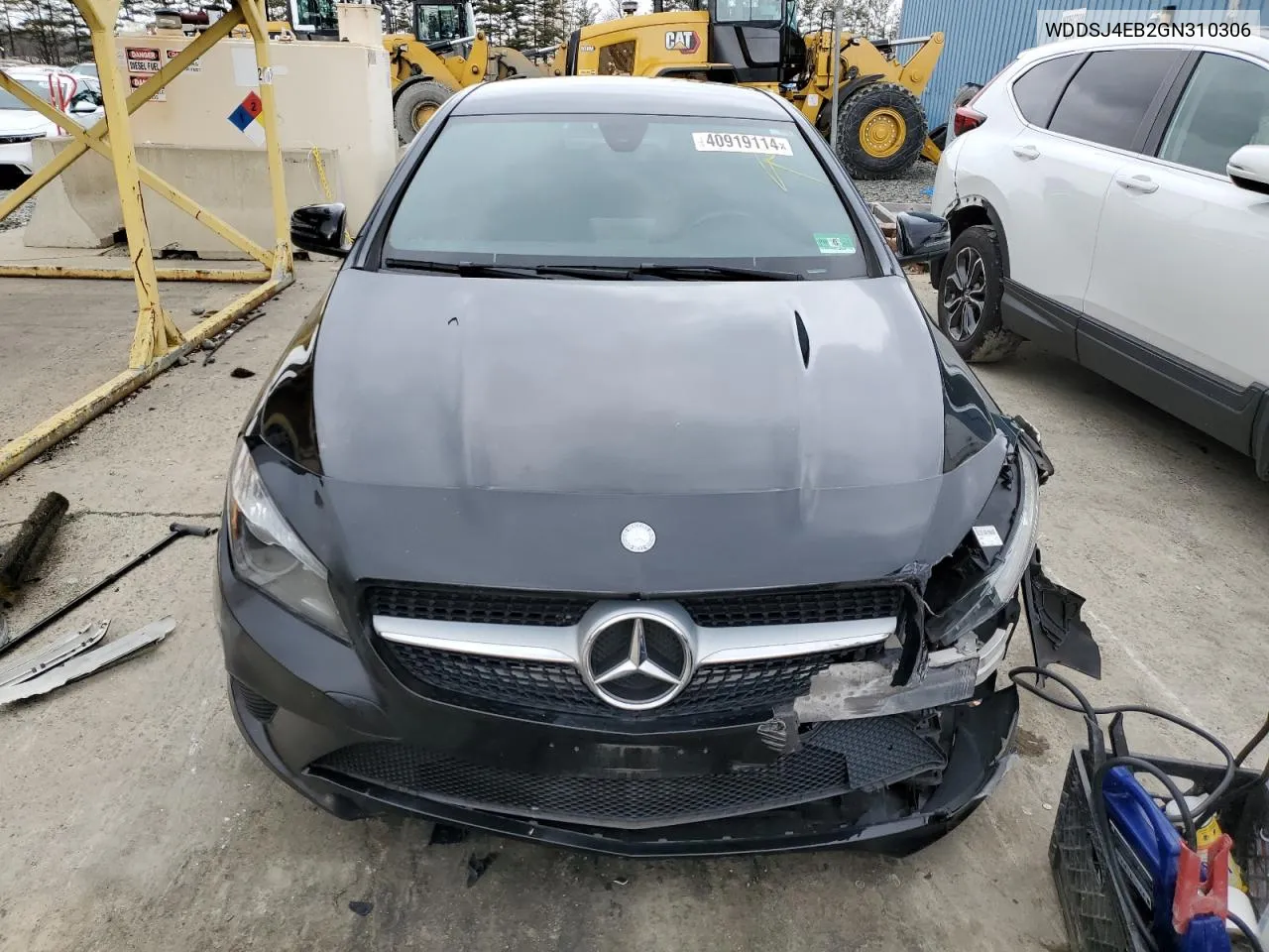 2016 Mercedes-Benz Cla 250 VIN: WDDSJ4EB2GN310306 Lot: 40919114