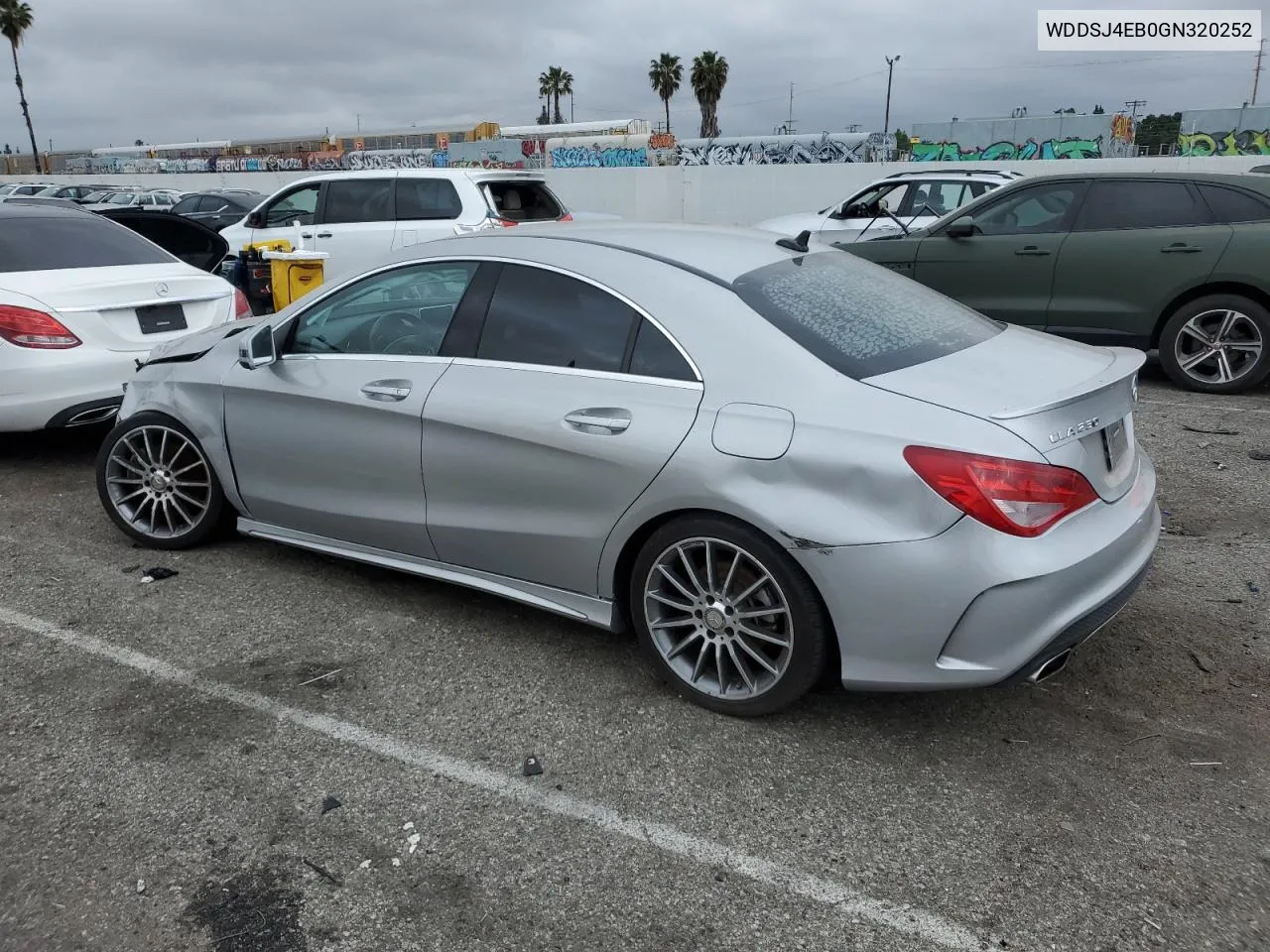 2016 Mercedes-Benz Cla 250 VIN: WDDSJ4EB0GN320252 Lot: 47228814