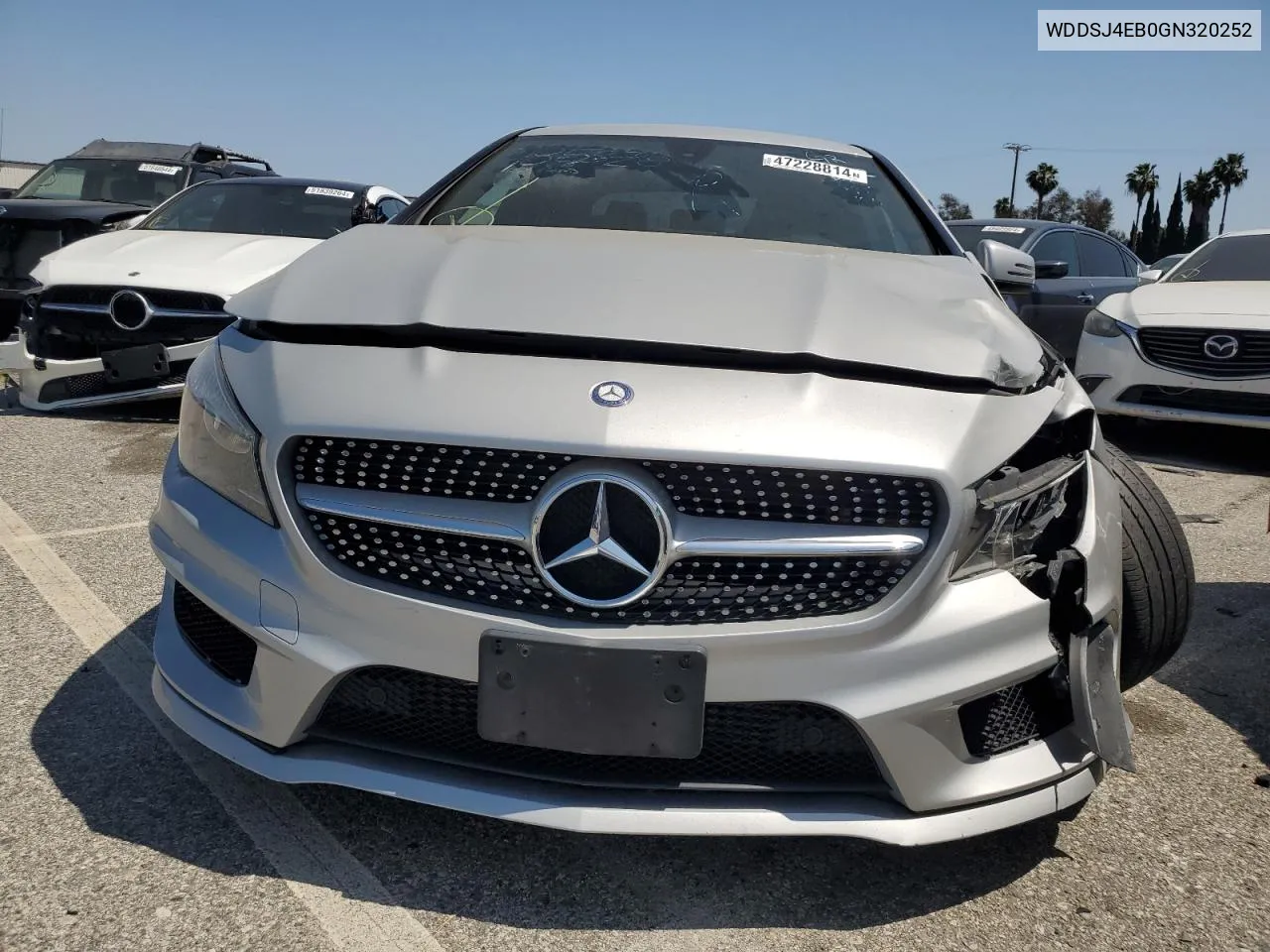 WDDSJ4EB0GN320252 2016 Mercedes-Benz Cla 250