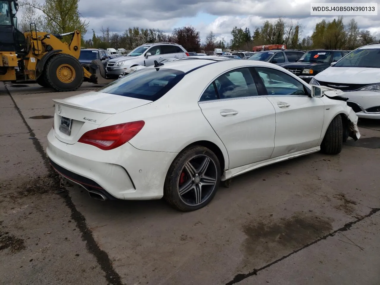 2016 Mercedes-Benz Cla 250 4Matic VIN: WDDSJ4GB5GN390133 Lot: 48324984