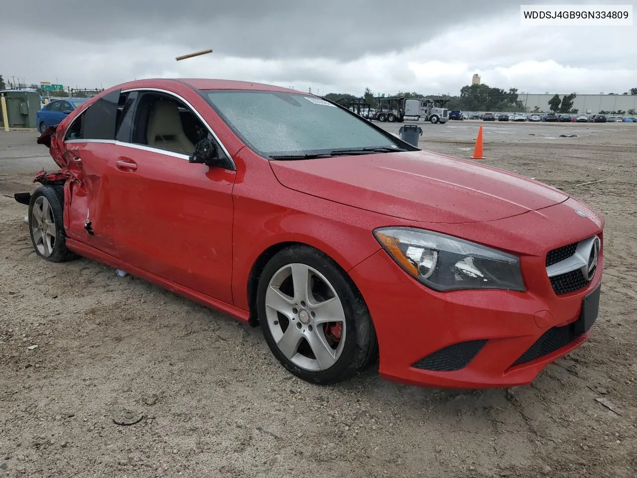 2016 Mercedes-Benz Cla 250 4Matic VIN: WDDSJ4GB9GN334809 Lot: 58332864