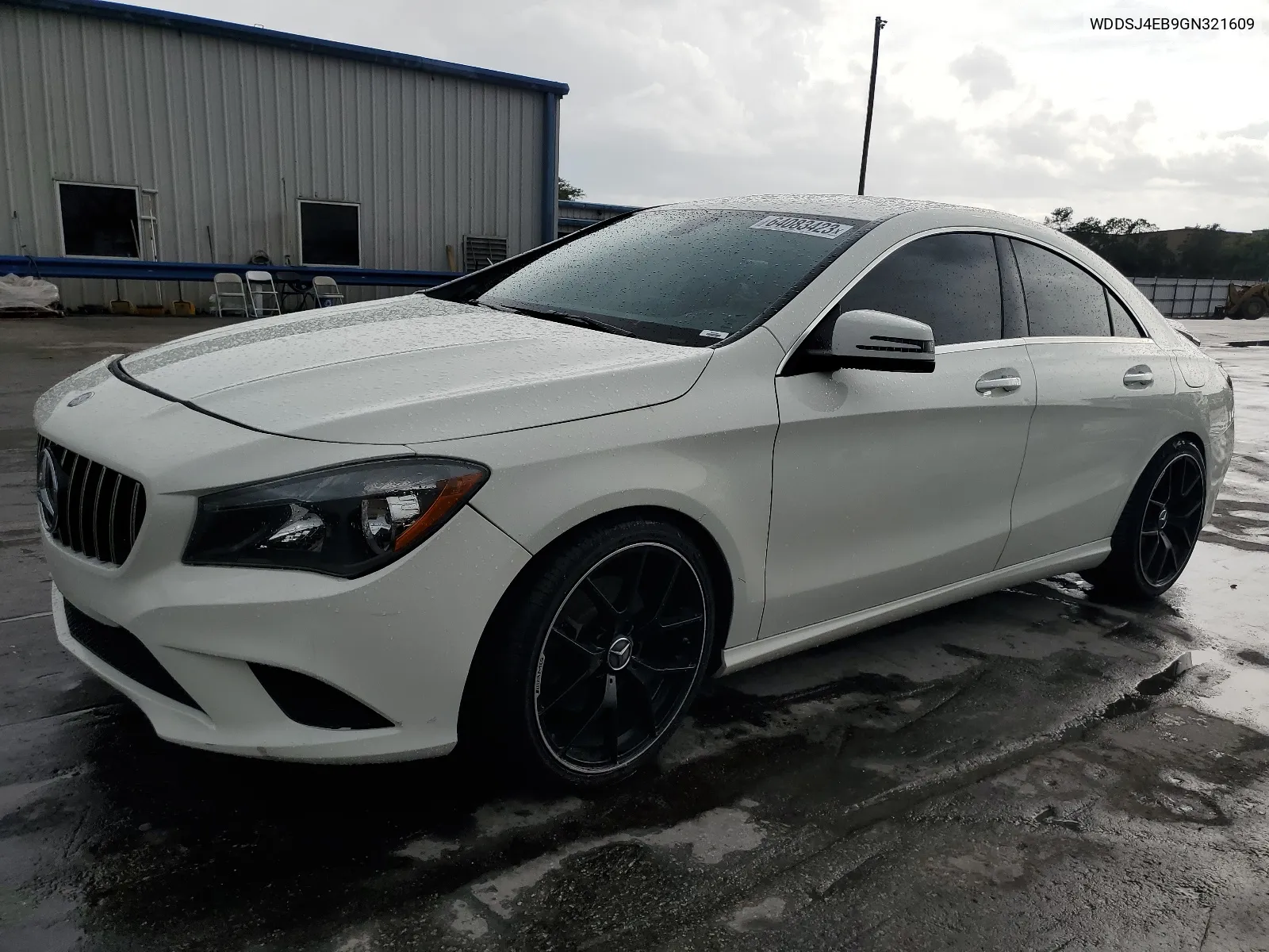 2016 Mercedes-Benz Cla 250 VIN: WDDSJ4EB9GN321609 Lot: 64083423