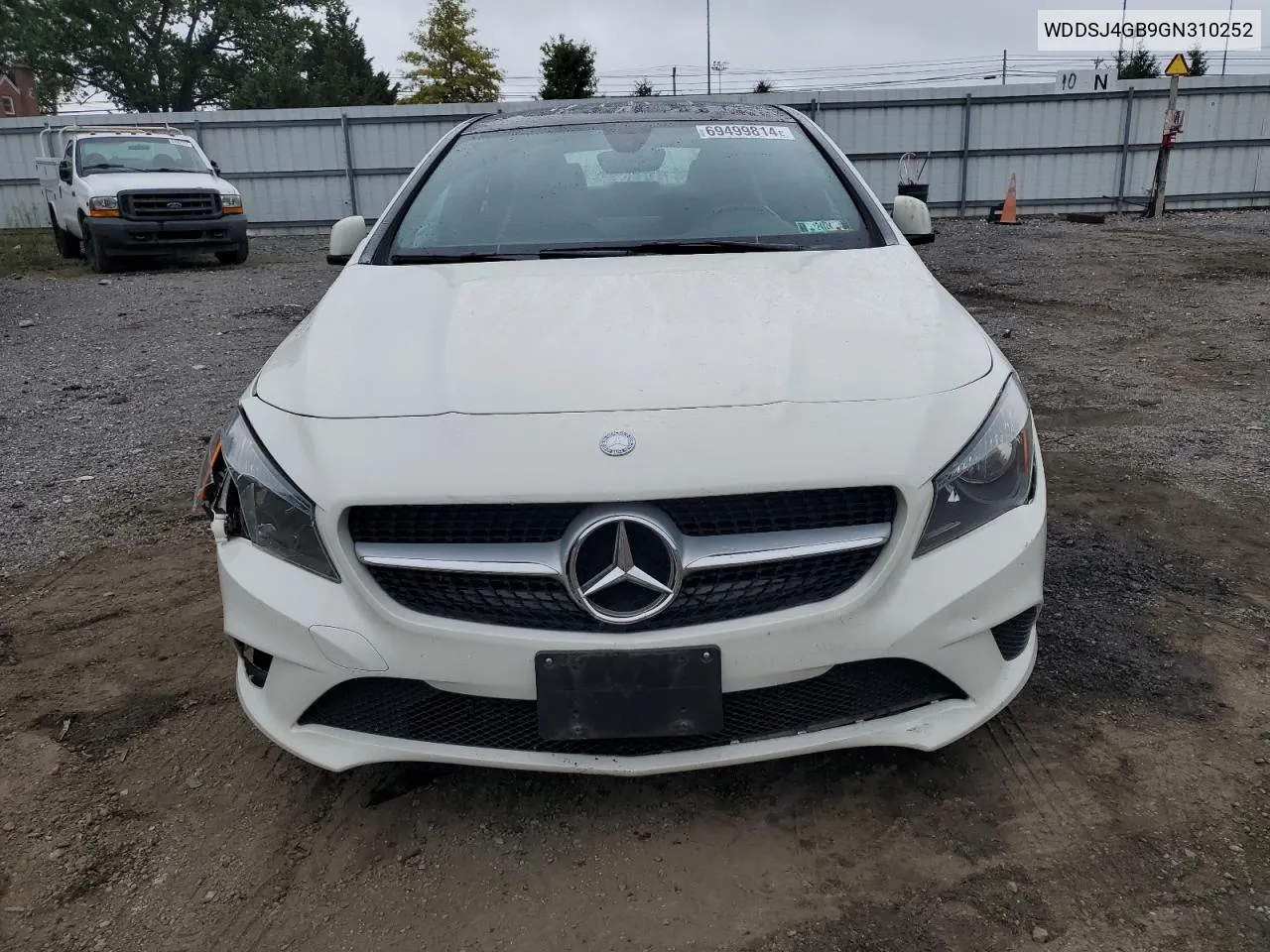 WDDSJ4GB9GN310252 2016 Mercedes-Benz Cla 250 4Matic