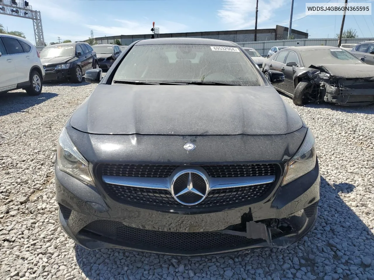 2016 Mercedes-Benz Cla 250 4Matic VIN: WDDSJ4GB6GN365595 Lot: 69532904