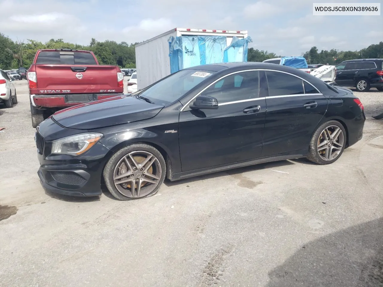 2016 Mercedes-Benz Cla 45 Amg VIN: WDDSJ5CBXGN389636 Lot: 69937004