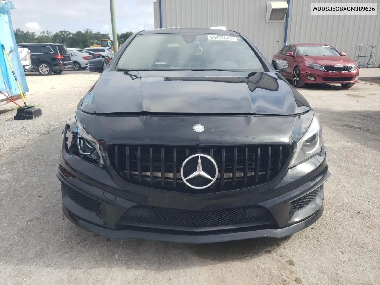 2016 Mercedes-Benz Cla 45 Amg VIN: WDDSJ5CBXGN389636 Lot: 69937004