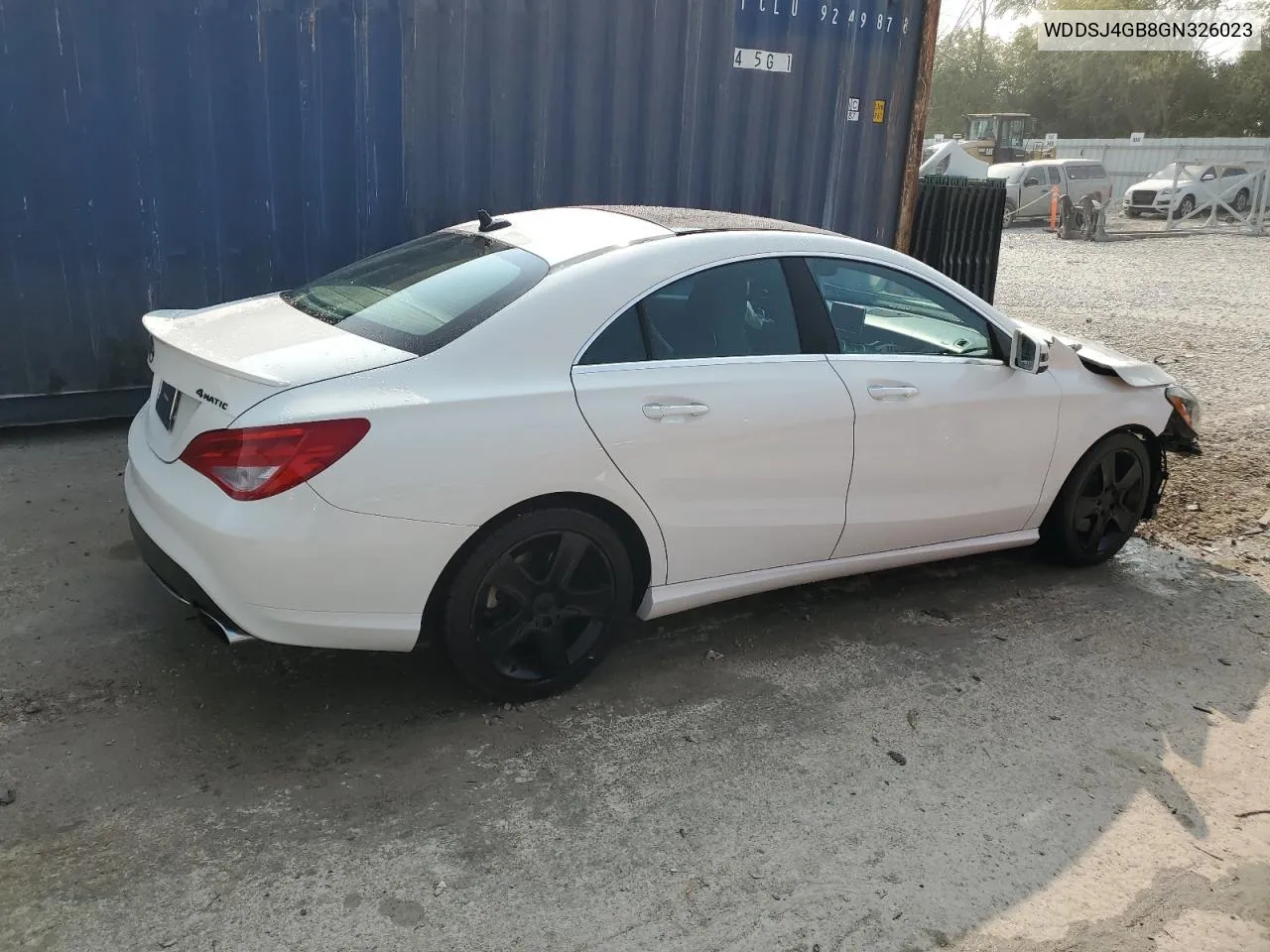 WDDSJ4GB8GN326023 2016 Mercedes-Benz Cla 250 4Matic