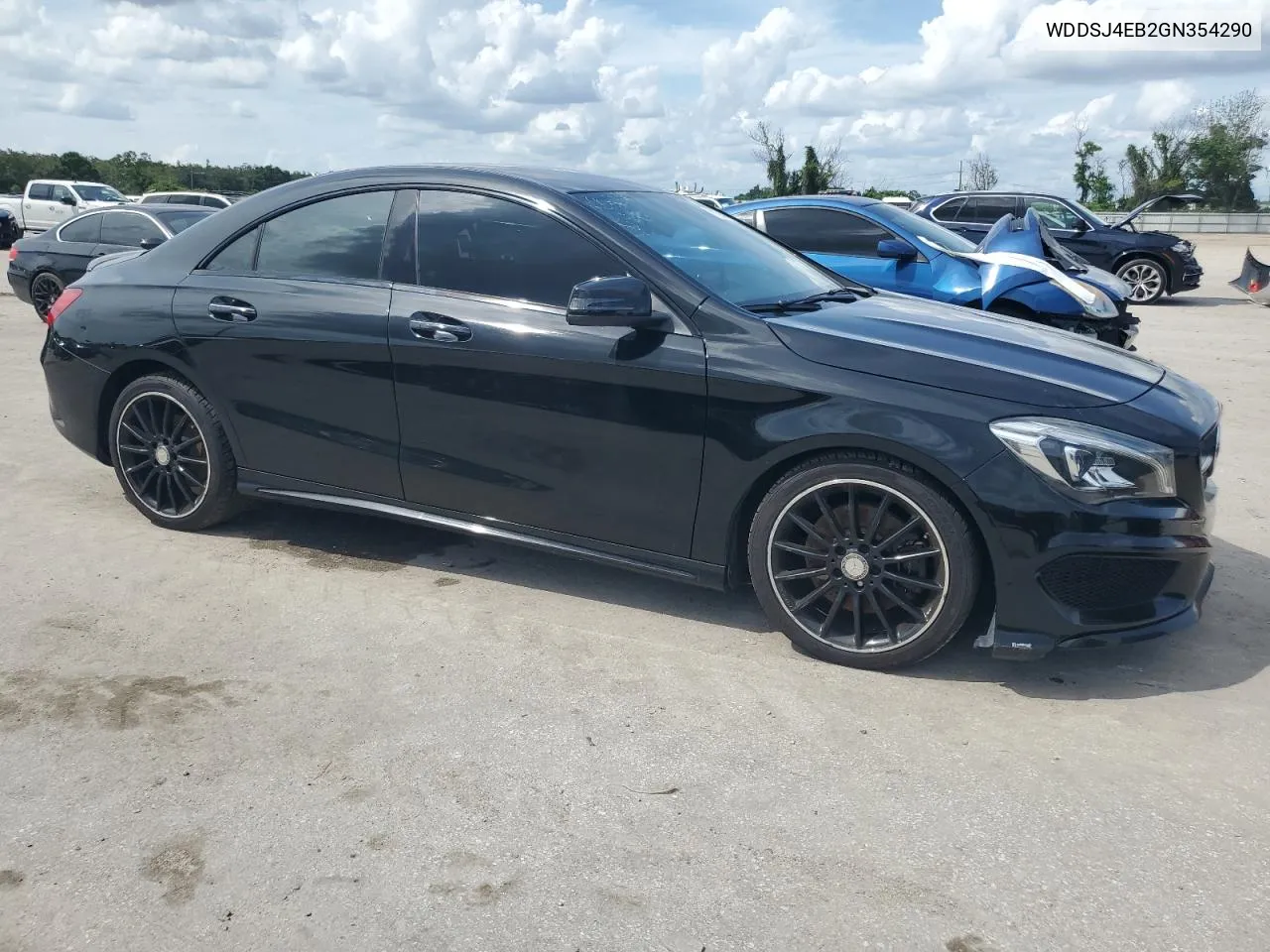 WDDSJ4EB2GN354290 2016 Mercedes-Benz Cla 250