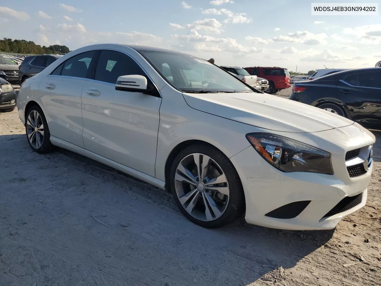 2016 Mercedes-Benz Cla 250 VIN: WDDSJ4EB3GN394202 Lot: 71605614