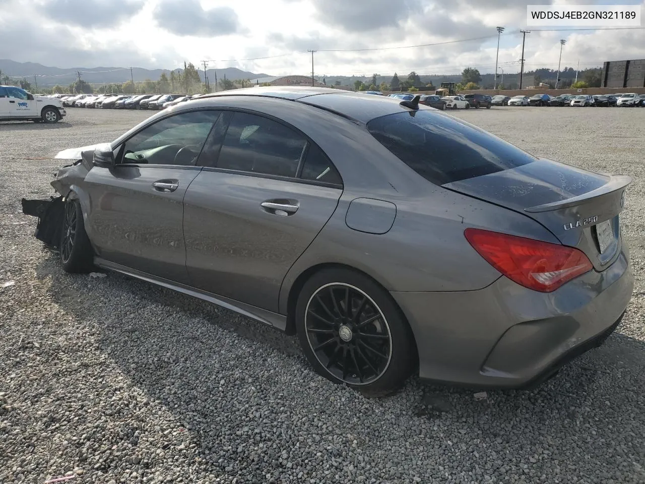 2016 Mercedes-Benz Cla 250 VIN: WDDSJ4EB2GN321189 Lot: 71635384