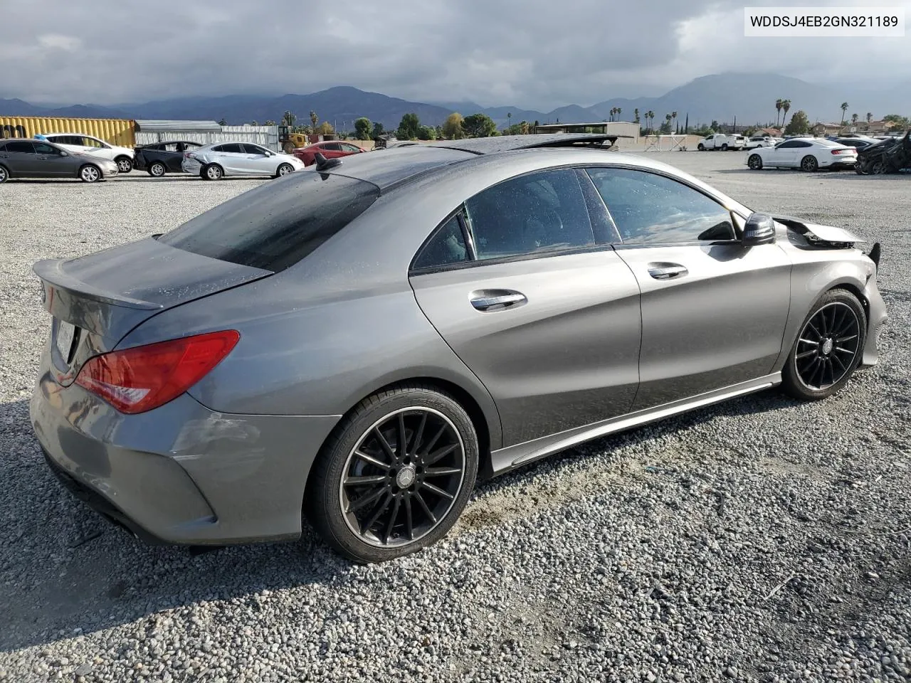 2016 Mercedes-Benz Cla 250 VIN: WDDSJ4EB2GN321189 Lot: 71635384