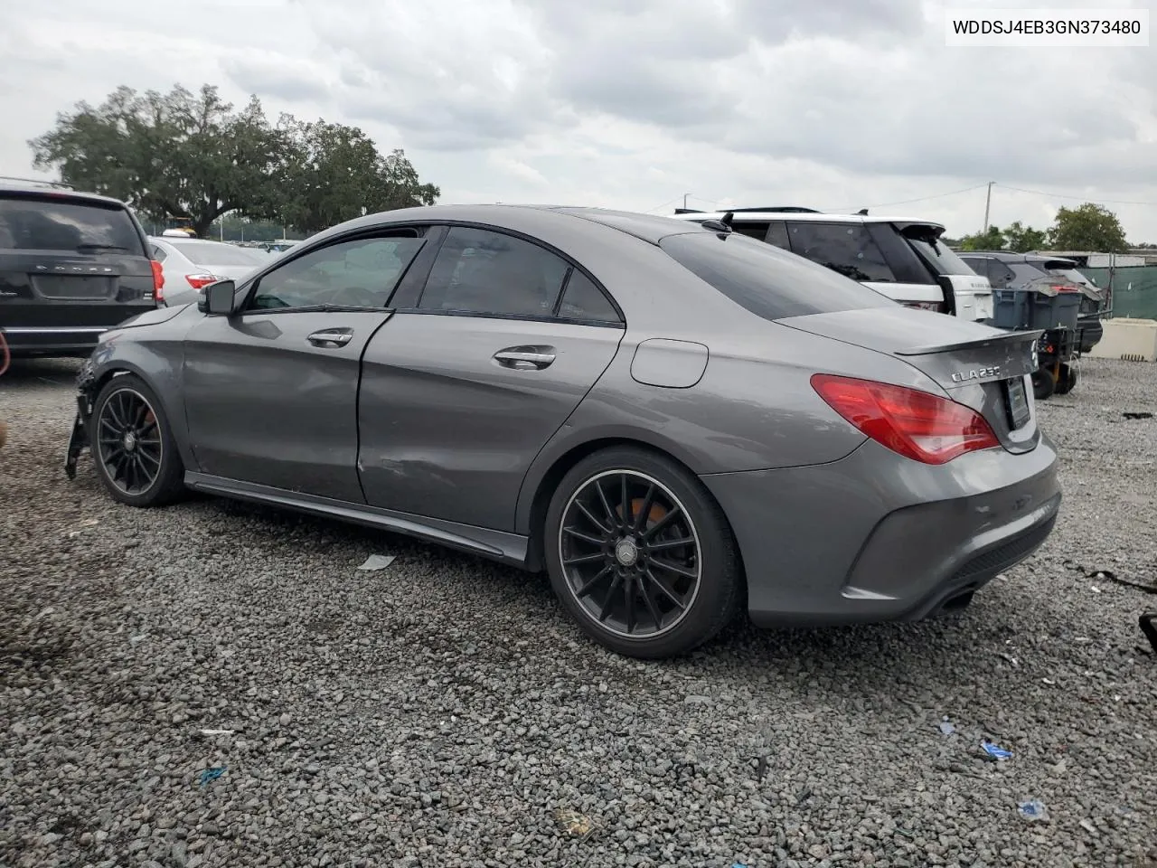 2016 Mercedes-Benz Cla 250 VIN: WDDSJ4EB3GN373480 Lot: 71657294